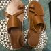 J. Crew Shoes | J.Crew Brown Leather Sandal | Color: Brown | Size: 7.5