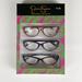 Jessica Simpson Accessories | Jessica Simpson +2.50 Reading Glasses Black Purple Tortoise | Color: Black/Purple | Size: +2.50