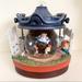 Disney Accents | Large Snow Globe Chicken Little Spaceship Baseball Field Scene | Color: Blue/Green | Size: Os