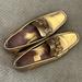 Gucci Shoes | Gucci Bronze Metallic Bamboo Drivers 7 | Color: Brown/Gold | Size: 7