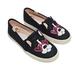 Kate Spade Shoes | Kate Spade Double-Decker Black Dog Pink Glitter Toddler Girls Slip-On Shoes 12m | Color: Black/Pink | Size: 12g