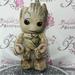 Disney Toys | Groot Marvel Standable Plush Tree Toy Doll Disney Action Figure Cute Stuffed | Color: Cream/Green | Size: Osb
