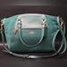 Coach Bags | Euc Coach Buffalo Leather Suede Prairie Satchel Emerald Green | Color: Green | Size: Os