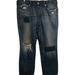 American Eagle Outfitters Jeans | American Eagle Outfitters Boy Cropped Jeans Size 12 (346) | Color: Blue | Size: 12