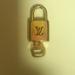Louis Vuitton Accessories | Authentic Angel #333 Louis Vuitton Lock & Key | Color: Gold | Size: Os