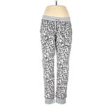 Karen Neuburger Collection Sweatpants - High Rise: Silver Activewear - Women's Size Large