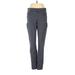 Gloria Vanderbilt Casual Pants - High Rise: Gray Bottoms - Women's Size 8