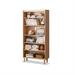 Lilac Garden Tools 19.68"Burly wood Standard Solid wood Bookcases Wood in Brown | 69.69 H x 33.46 W x 12.6 D in | Wayfair