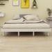 Ebern Designs Olamon Panel Bed Wood in White | 10.8 H x 62.8 W x 82.7 D in | Wayfair EEE7BBE73FC840DF991A3BD0A030F029
