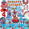 Spidey And His Amazing Friends Birthday Party Decoration Spiderman Theme stoviglie Cup Plate Spidey