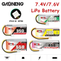 Gnb 2s 7 4 v 7 6 v 350/380/450 mah 60/70/80/90c Lipo batterie für 550 RC Racing Drift Autoteile RC