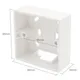 Boîtier de montage externe pour interrupteurs et prises standard 86mm x 86mm x 34mm s'applique à