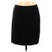 MICHAEL Michael Kors Casual Skirt: Black Solid Bottoms - Women's Size Medium