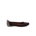 The Root Collective Flats: Brown Chevron/Herringbone Shoes - Women's Size 9