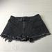 American Eagle Outfitters Shorts | American Eagle Outfitters Womens Shorts Black 4 Mid Rise Lace Pockets Casual #1 | Color: Black | Size: 4