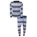 Disney Pajamas | Frozen Olaf Fair Isle Cotton Thermal Style Pajama Set Size 12 | Color: Blue/White | Size: 12g