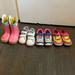 Adidas Shoes | 4 Pairs Of Toddler Shoes | Color: Pink/White | Size: 6bb