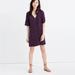 Madewell Dresses | Madewell | 100% Silk Bell Sleeve V-Neck Shift Dress In Painted Clover, Size 6 | Color: Purple | Size: 6