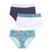 Plus Size Women's Cotton 3-Pack Color Block Full-Cut Brief by Comfort Choice in Navy Assorted (Size 12) Underwear