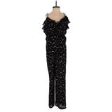 BB Dakota Jumpsuit Ruffles Sleeveless: Black Paisley Jumpsuits - Women's Size X-Small