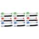 Happyyami LED Light Armband 9 Pcs Belt for Running Sports Strap Wearable Running Belt Shine Armband Reflective Armband