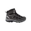 Wanderschuh JACK WOLFSKIN "VOJO 3 TEXAPORE MID W", Gr. UK 8 - EU 42, Normalschaft, lila (schwarz, steel, lila), Main Material Second Material 100% Polyamide Lining Sole 100% Rubber/ EVA, Schuhe