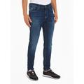Slim-fit-Jeans TOMMY JEANS "AUSTIN SLIM" Gr. 32, Länge 32, blau (dark blue) Herren Jeans Slim Fit