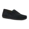Mokassin GEOX "U ASCANIO C", Herren, Gr. 40, blau (navy), Veloursleder, unifarben, elegant, Schuhe, Loafer, Pennyloafer, Slipper zum bequemen Schlupfen