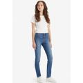 High-waist-Jeans LEVI'S "311 SHP WELT PKT SKIINN" Gr. 27, Länge 32, blau (beginng to the end) Damen Jeans Röhrenjeans