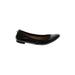 Kate Spade New York Flats: Slip On Chunky Heel Work Black Print Shoes - Women's Size 6 - Round Toe