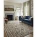 White 120 x 94 x 0.5 in Area Rug - Rifle Paper Co. x Loloi Laurel Cream Area Rug Polyester/Polypropylene | 120 H x 94 W x 0.5 D in | Wayfair