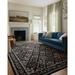 Black 48 x 32 x 0.5 in Area Rug - Rifle Paper Co. x Loloi Laurel Area Rug Metal | 48 H x 32 W x 0.5 D in | Wayfair LAULLAU-04BL002840