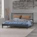 Alcott Hill® Charvette Platform Bed Wood in White | 44.9 H x 63 W x 83.9 D in | Wayfair 3181BADEC5BC4086AF1C1B7B7FC18489