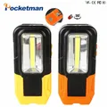 Lampe de travail LED COB portable batterie 62 lampe de poche avec aimant mini torche lampe de