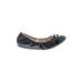 Cole Haan Flats: Black Solid Shoes - Women's Size 8 1/2 - Almond Toe