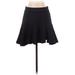 Jessica Simpson Casual A-Line Skirt Mini: Black Print Bottoms - Women's Size Small