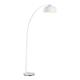 Lampadaire design en blanc 170 cm