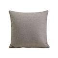 Housse de coussin Gris fossile en Laine (Uni Moderne) - 50x50 cm