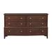 Bedroom Furniture Dark Cherry Finish Wooden Furniture