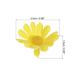50Pcs 0.98" Artificial Silk Sunflower Flower Heads Fake Flowers DIY