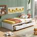 Twin Size Platform Storage Bed with 3 Drawers