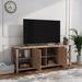 68" Wood TV Stand TV Console Table, Industrial Entertainment Center with Storage Cabinets and Shelves for TVs Up to 78"