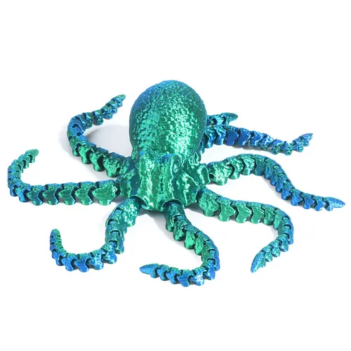 3D gedruckte Octopus Octopus Auto Ornament realistisch gemacht Ornament Spielzeug Modell Home Office