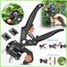 Pro Garden Grafting Tool Set with Pruning Shears and Knife for Fruit Trees - 8.6