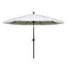 Better Homes & Gardens Outdoor 9 Cream Ventura Fringe Round Crank Premium Patio Umbrella