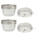 2 Pcs Seasoning Balls Steam Cleaner Stainless Steel Watch Jewelry Basket Jewlery Parts Tool Infuser Washing Container