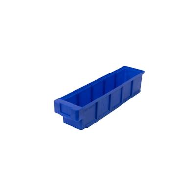 PROREGAL Mega Deal 16x Regalkasten Classic | Blau | HxBxT 8,3x9x60cm | Polypropylen | Sichtlagerkasten, Sortimentskasten, Sortimentsbox, Kleinteilebox Image