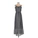 Gap Outlet Casual Dress - Maxi: Blue Dresses - Women's Size Small