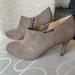 Coach Shoes | Coach Seneca Suede Ankle Heel Booties | Color: Brown/Tan | Size: 7.5