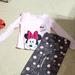 Disney Matching Sets | 4t Girls Outfit | Color: Gray/Pink | Size: 4tg